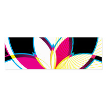 Neon Nights (Gift Tag) Business Card Templates