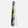 Neon Paint Splatter Neck Tie