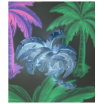 Neon Palm t-shirts by Debrene Neon Palm t-shirts