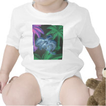 Neon Palm t-shirts by Debrene Neon Palm t-shirts