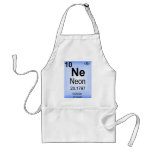 Neon Periodic Table Element Aprons
