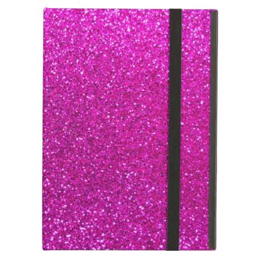 Neon Pink Glitter Ipad Cases 