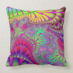 Neon Pink Shell Melt Pillow pillows