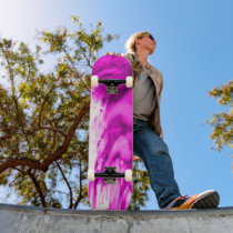NEON Pink Smoke skateboards by gremlix NEON Pink Smoke skateboards