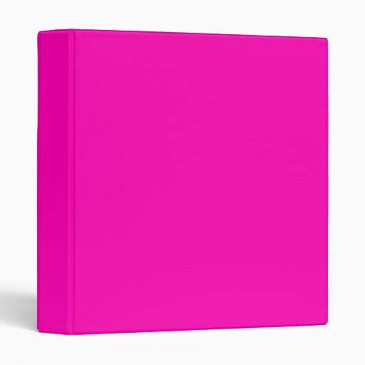 pink 3 inch binder