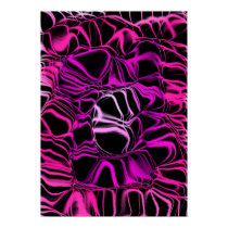 Neon Pink Space posters