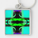 Neon Pop Art Designs CricketDiane Keychain