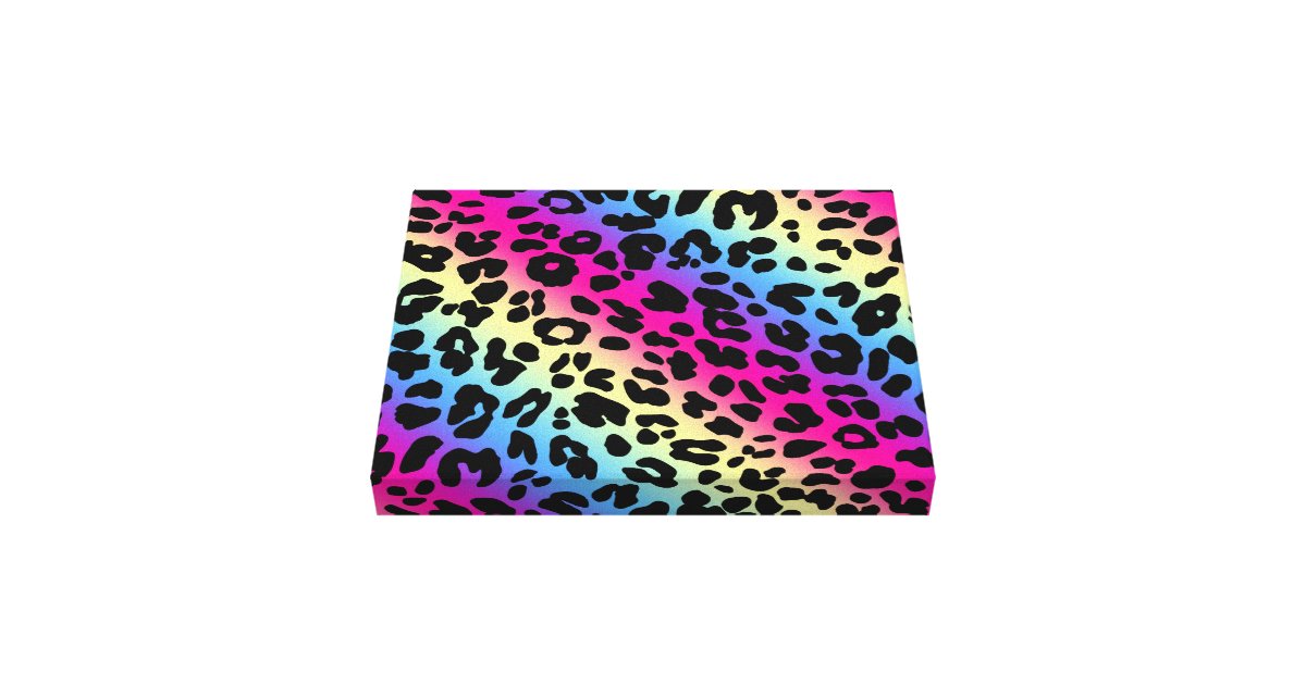neon rainbow leopard pattern print zazzle neon rainbow leopard pattern print zazzle