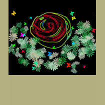 Neon Rose T-Shirt