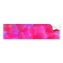 Neon Roses Bumper Sticker bumper stickers by SjStevenson Neon Roses Bumper Sticker bumper stickers