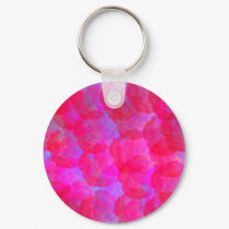 Neon Roses Keychain by SjStevenson Neon Roses Keychain