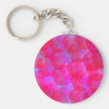 Neon Roses Keychain
