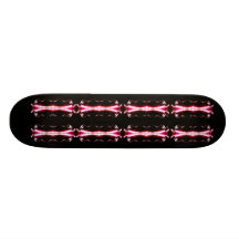 NEON SKATE DECK