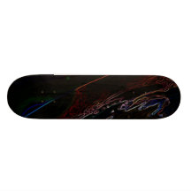Neon Skateboard
