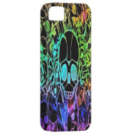 Neon Skulls iPhone 5 Case