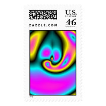 Neon Smile postage by lester_palocsay Neon Smile postage