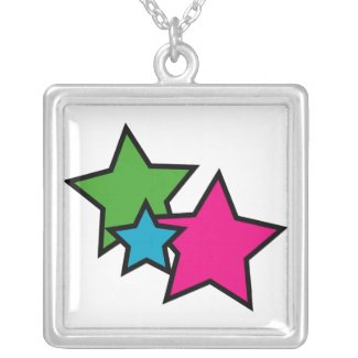 Neon Star Necklace
