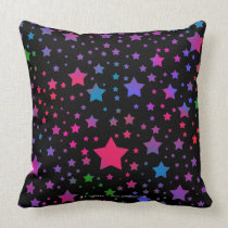 Neon Stars pillows