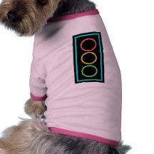 Neon Stoplight Pet Tshirt