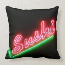 Neon Sushi pillows