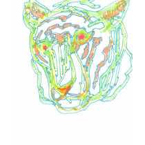 Neon Tiger t-shirts by eclaman Neon Tiger t-shirts