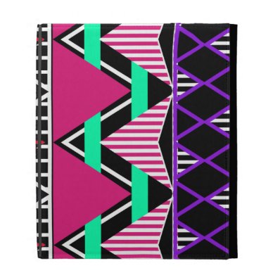 Neon Tribal 2 Inspired iPad Cases