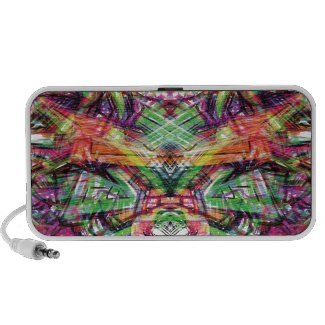 Neon Tribal Graffiti Abstract ArtWork Portable Speakers