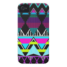 Neon Tribal inspired Case-Mate iPhone 4 Case