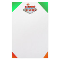 Neon Vegas Stationery
