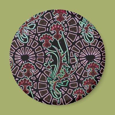 Neon Vintage Design Refrigerator Magnet Zazzle_magnet