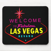Neon Welcome Vector Graphic Mousepad #1 by urbanphotos Neon Welcome Vector Graphic Mousepad #1