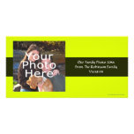 Neon Yellow, High Visibility photo cards