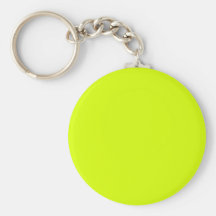 Neon Yellow, High Visibility Key Chains