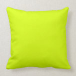 Neon Yellow, High Visibility pillows
