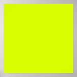 Neon Yellow, High Visibility posters