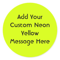 Neon Yellow, High Visibility