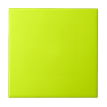 Neon Yellow, High Visibility Tile