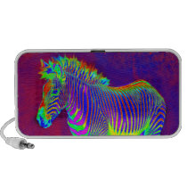 neon zebra speaker