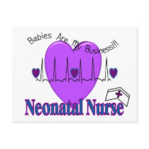 Neonatal Nurse Gift Ideas--Unique Designs postcards