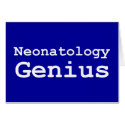 Neonatology Genius Gifts cards