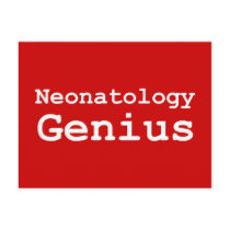 Neonatology Genius Gifts Post Card