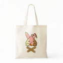 Neopolitan Hopdrop Crossticks Canvas Bag