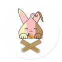 Neopolitan Hopdrop Crossticks Sticker