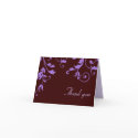Neopolitan - Thank You Note (Eggplant) cards by Special_Occasions Neopolitan - Thank You Note (Eggplant) cards