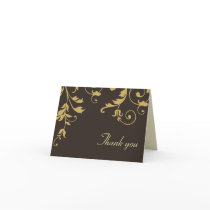 Neopolitan - Thank You Note (Espresso) cards