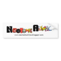 Neotomic Aliviac Bumper Sticker bumper stickers by Neotomic Neotomic Aliviac Bumper Sticker bumper stickers