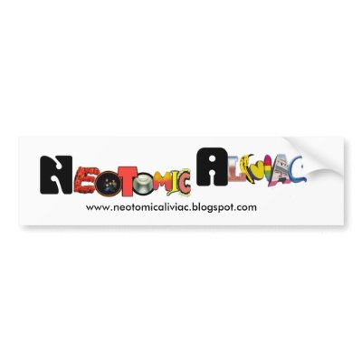 Neotomic Aliviac Bumper Sticker by Neotomic