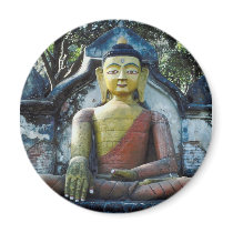 Nepal Buddha magnets by buddha_greeting_card Nepal Buddha magnets