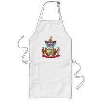Nepal Coat of Arms Apron by FlagTshirts Nepal Coat of Arms Apron