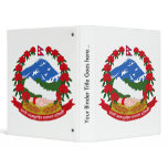 Nepal Coat of Arms detail binders